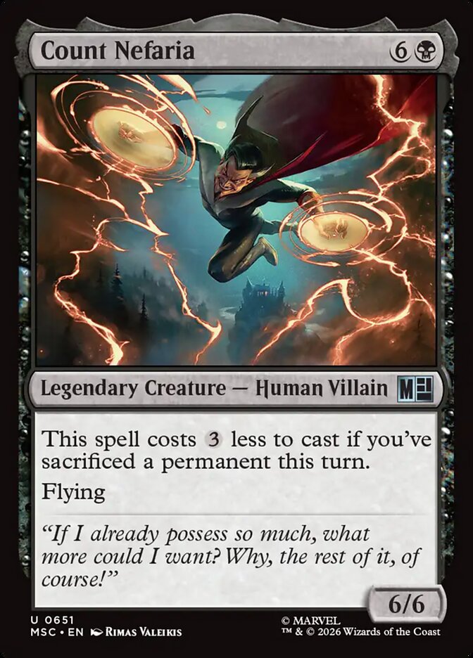 Count Nefaria [ #0651 ] (MSC-U)