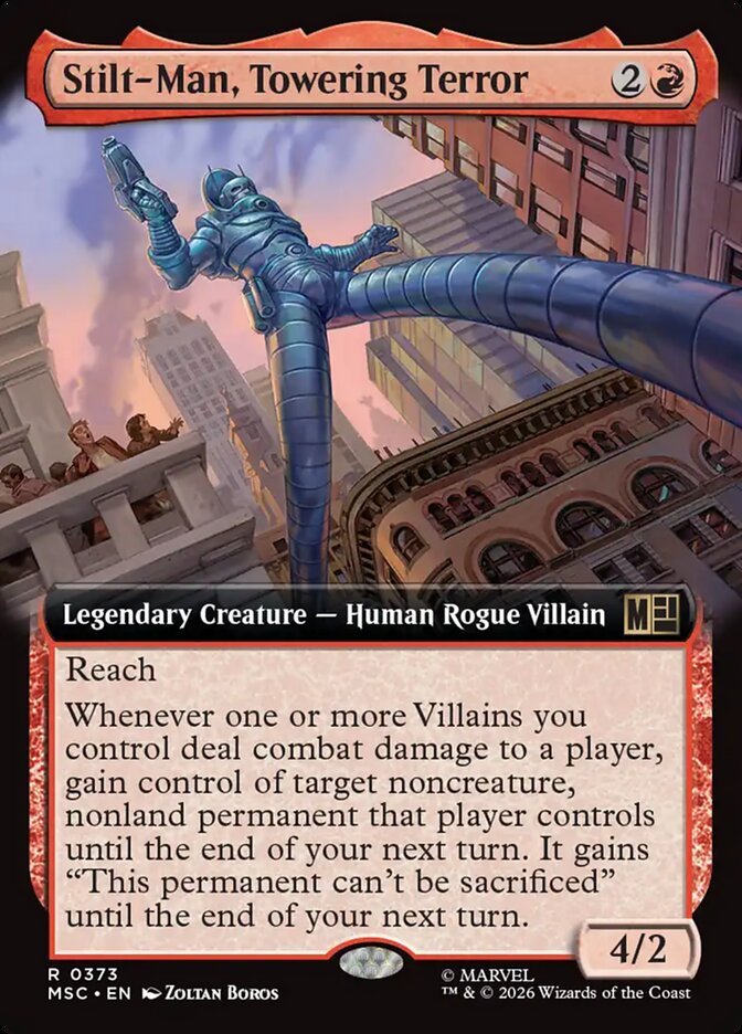 Stilt-Man, Towering Terror [ #0373 Extended Art ] (MSC-R)