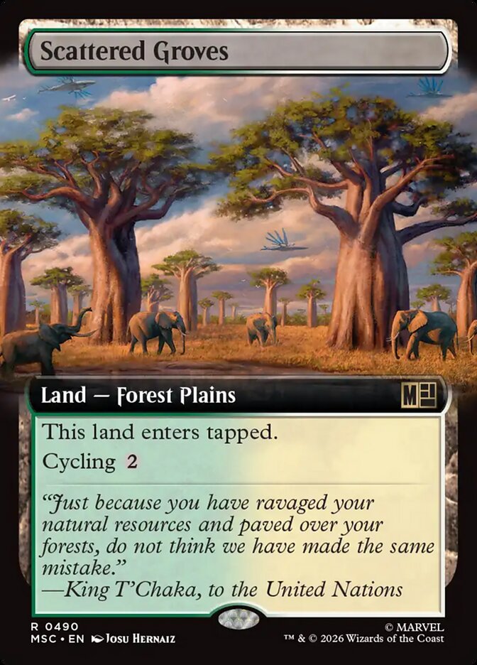 Scattered Groves [ #0490 Extended Art ] (MSC-R)