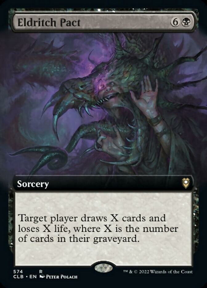 Eldritch Pact [#574 Extended Art] (CLB-R)