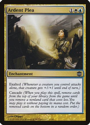 Ardent Plea (ARB-U) Moderate Play