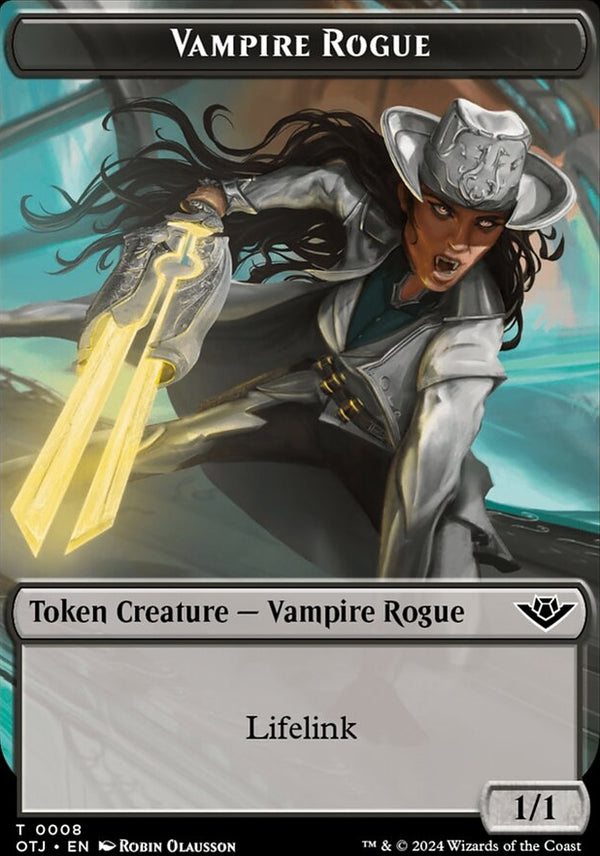 Vampire Rogue Token [#0008] (OTJ-T)