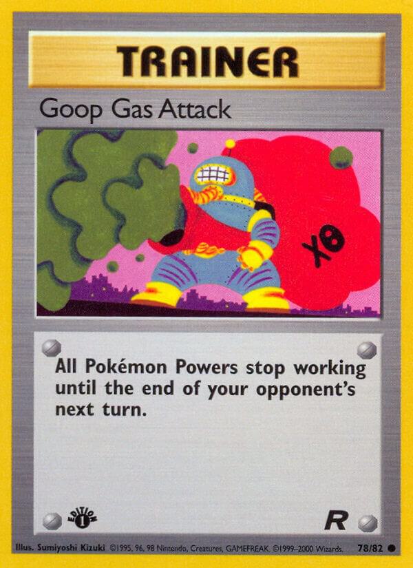 Goop Gas Attack 78/82 (TR) Common - Near Mint 1st Edition