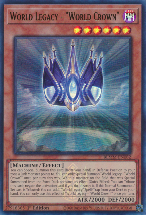 World Legacy - "World Crown" (BLMM-EN082)