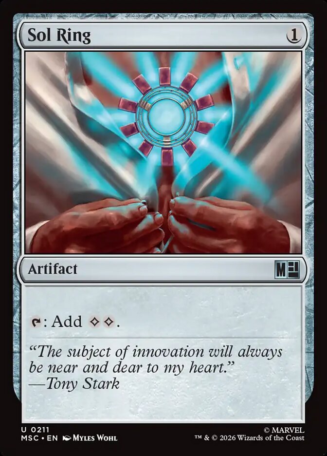 Sol Ring [ #0211 Surge Foil ] (MSC-U)