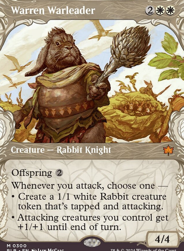 Warren Warleader [#0300 Showcase] (BLB-M-FOIL)