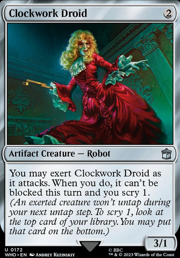 Clockwork Droid [#0172 New Cards] (WHO-U)