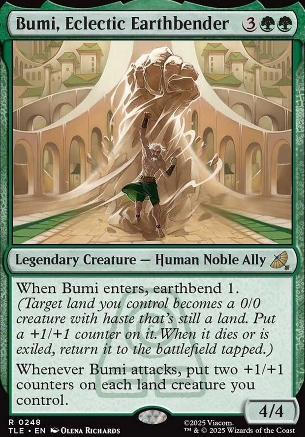 Bumi, Eclectic Earthbender [ #0248 ] (TLE-R)