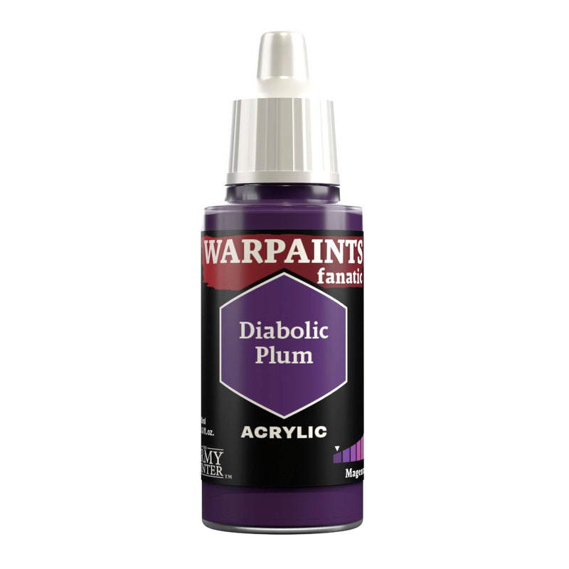 The Army Painter: Warpaints Fanatic - Diabolic Plum (18ml/0.6oz)