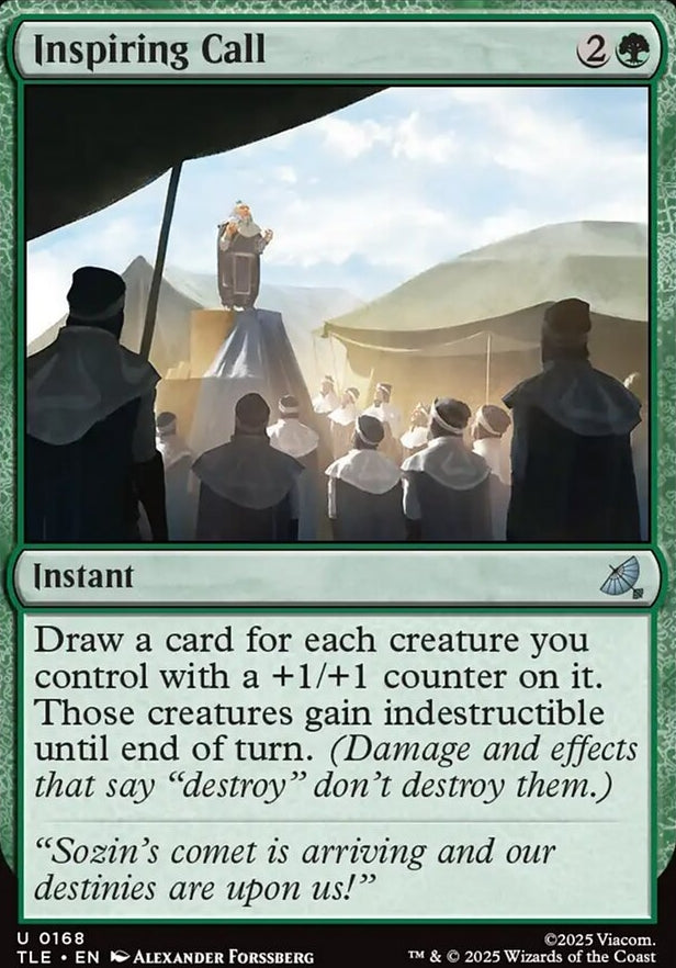 Inspiring Call [ #0168 ] (TLE-U)