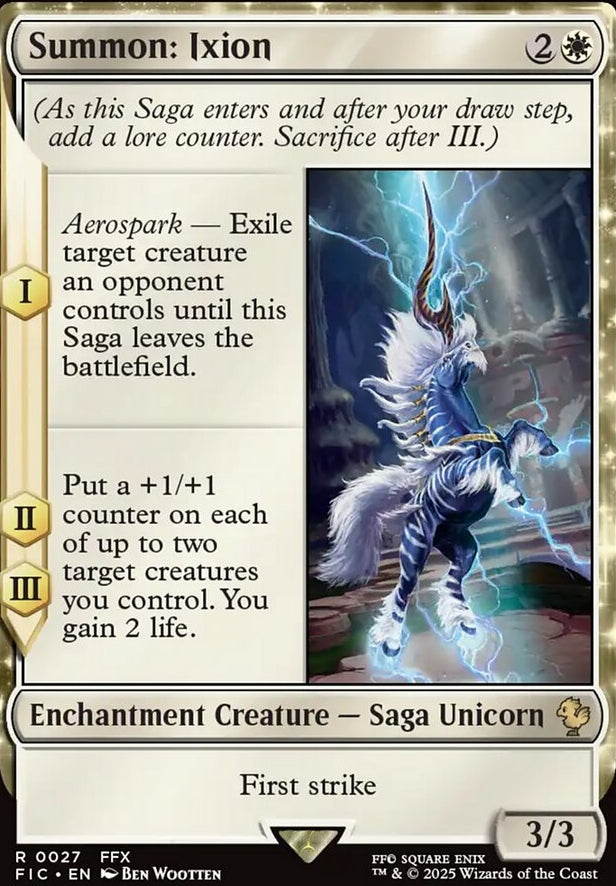 Summon: Ixion [ #0027 Surge Foil ] (FIC-R)
