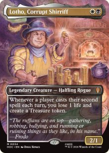 Lotho, Corrupt Shirriff [ #0034 Borderless ] (HOC-M)