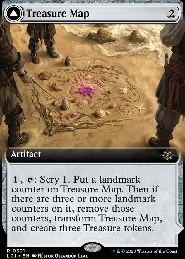 Treasure Map // Treasure Cove [#0391 Extended Art] (LCI-R)