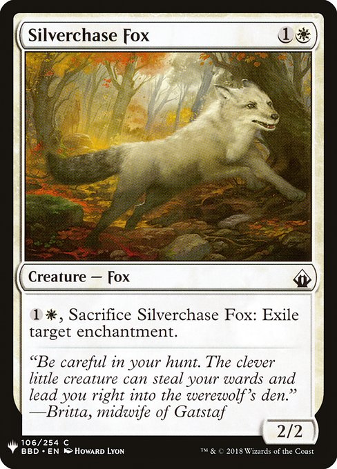 Silverchase Fox [Mystery Booster #0231] (BBD-C)