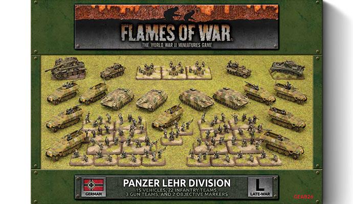 Flames of War: WWII: German (GEAB26) - Panzer Lehr Division Army Deal (Late)