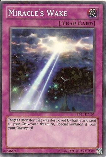 Miracle's Wake (Starfoil) (BP01-EN107) Starfoil Rare - Near Mint Unlimited
