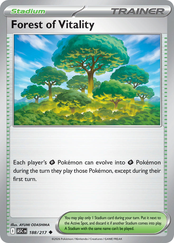 Forest of Vitality - 188/217 (ASC) Uncommon