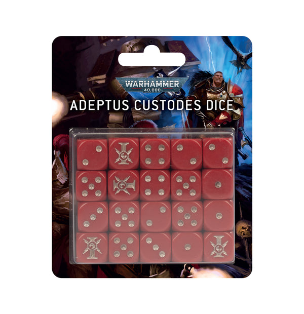 Citadel Hobby: Dice Set - 40K: Adeptus Custodes (9th) (OOP)