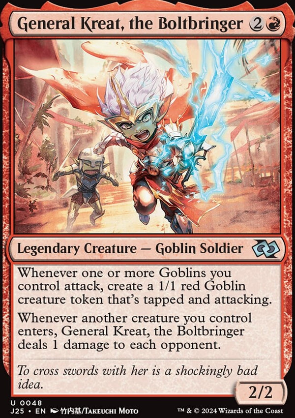 General Kreat, the Boltbringer [#0048 Guest Artists] (J25-U)