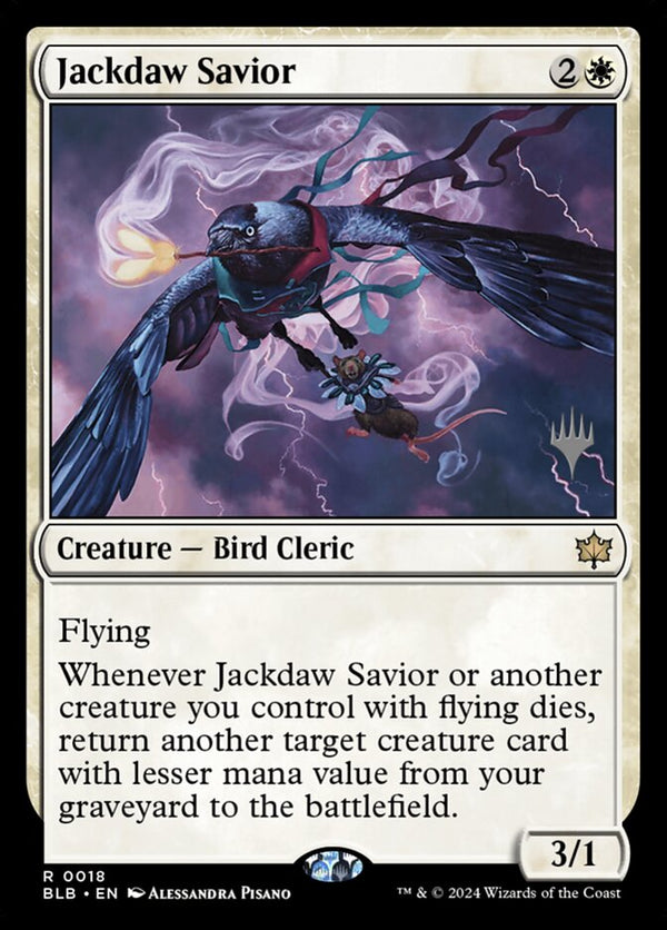 Jackdaw Savior [#0018] (BLB-R-PP-FOIL)