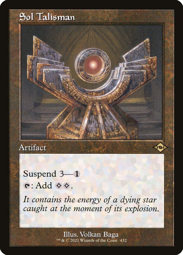 Sol Talisman [#432 Old-Frame] (MH2-R-FOIL)