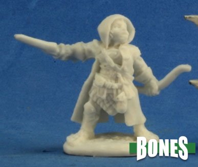 Bones 77218: Woody Stumpwimple, Halfling Ranger