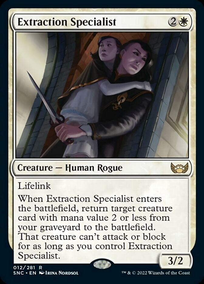 Extraction Specialist [ #012/281 ] (SNC-R)