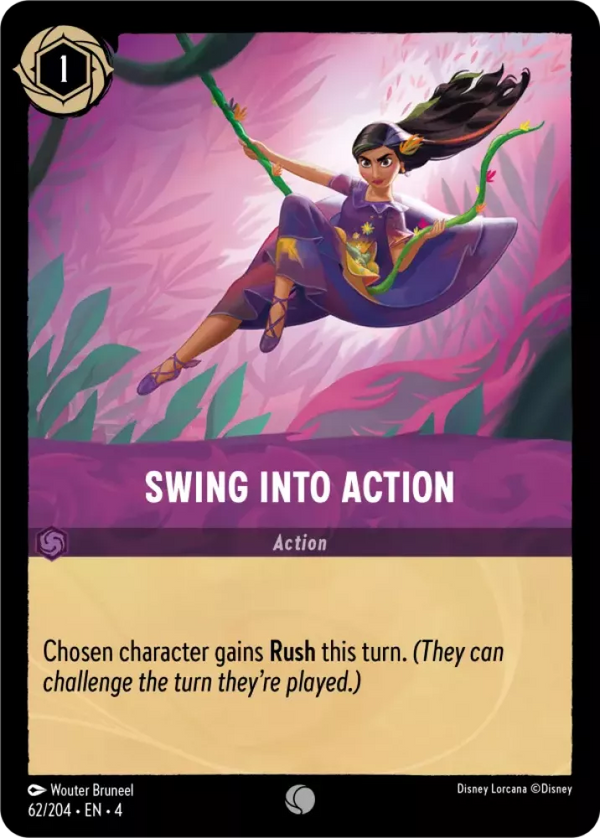 Swing into Action (Ursula's Return 062/204) Common - Near Mint