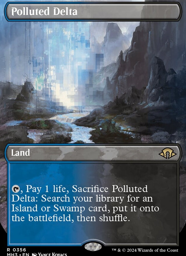 Polluted Delta [#0356 Borderless] (MH3-R-FOIL)