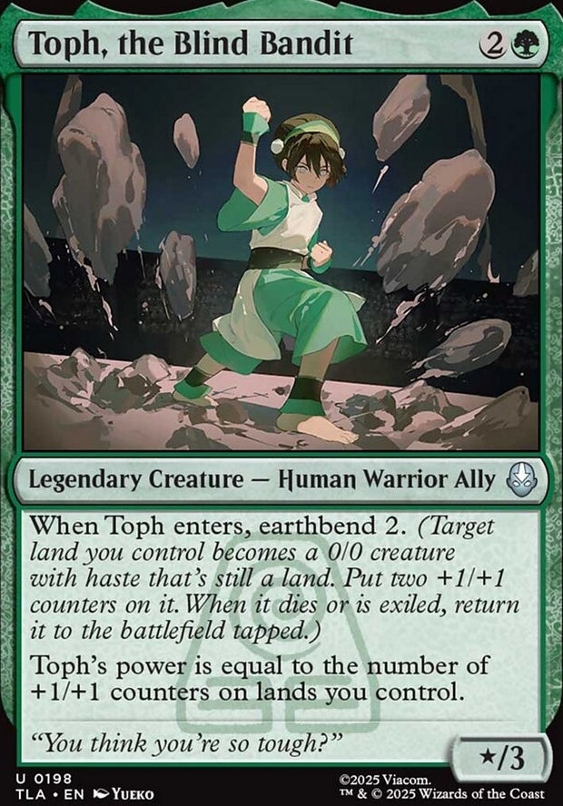Toph, the Blind Bandit [ #0198 ] (TLA-U)