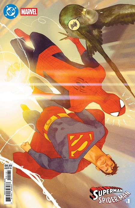 DC MARVEL SUPERMAN SPIDER-MAN #1 (ONE SHOT) CVR H MITCH GERADS CARD STOCK VAR