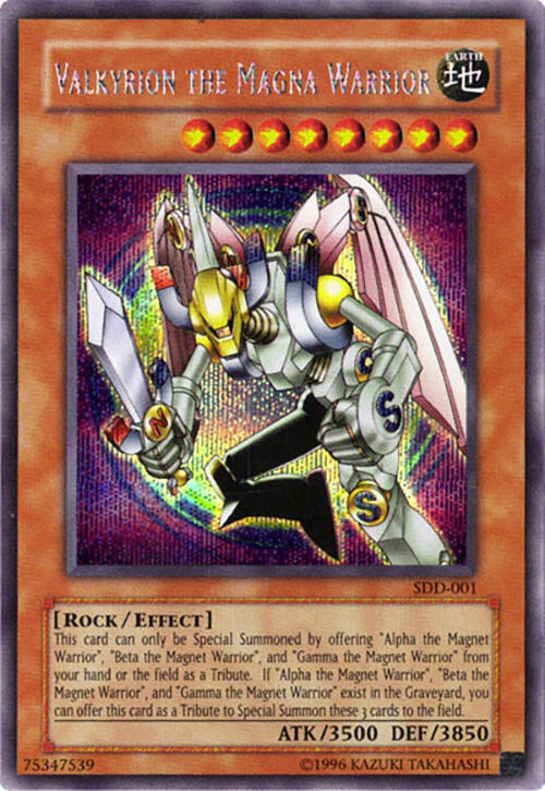 Valkyrion the Magna Warrior (SDD-001) Damaged