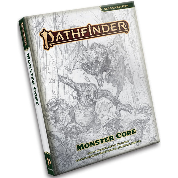 Pathfinder 2nd Edition RPG: Sketch Cover - Monster Core