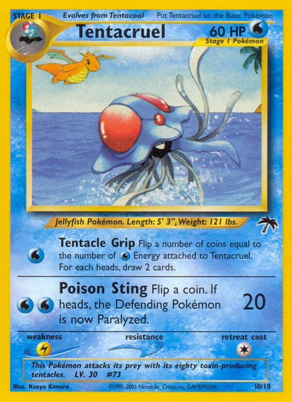 Tentacruel - 10/18 (SI) Promo - Light Play