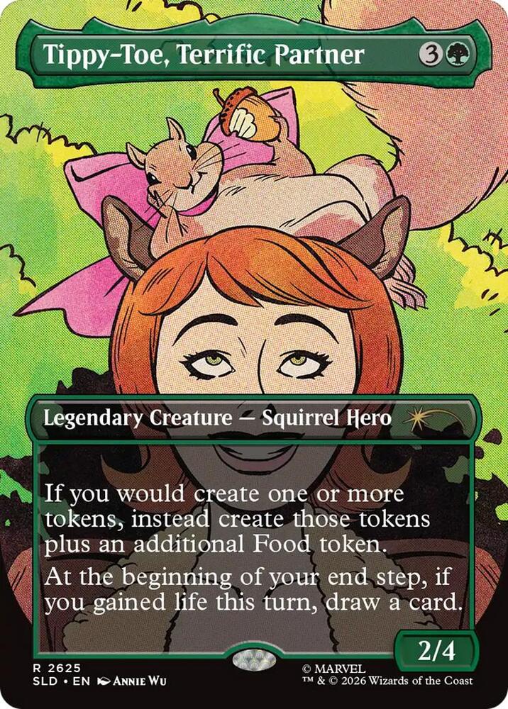 Tippy-Toe, Terrific Partner [ #2625] (SLD-M) Normal Near Mint