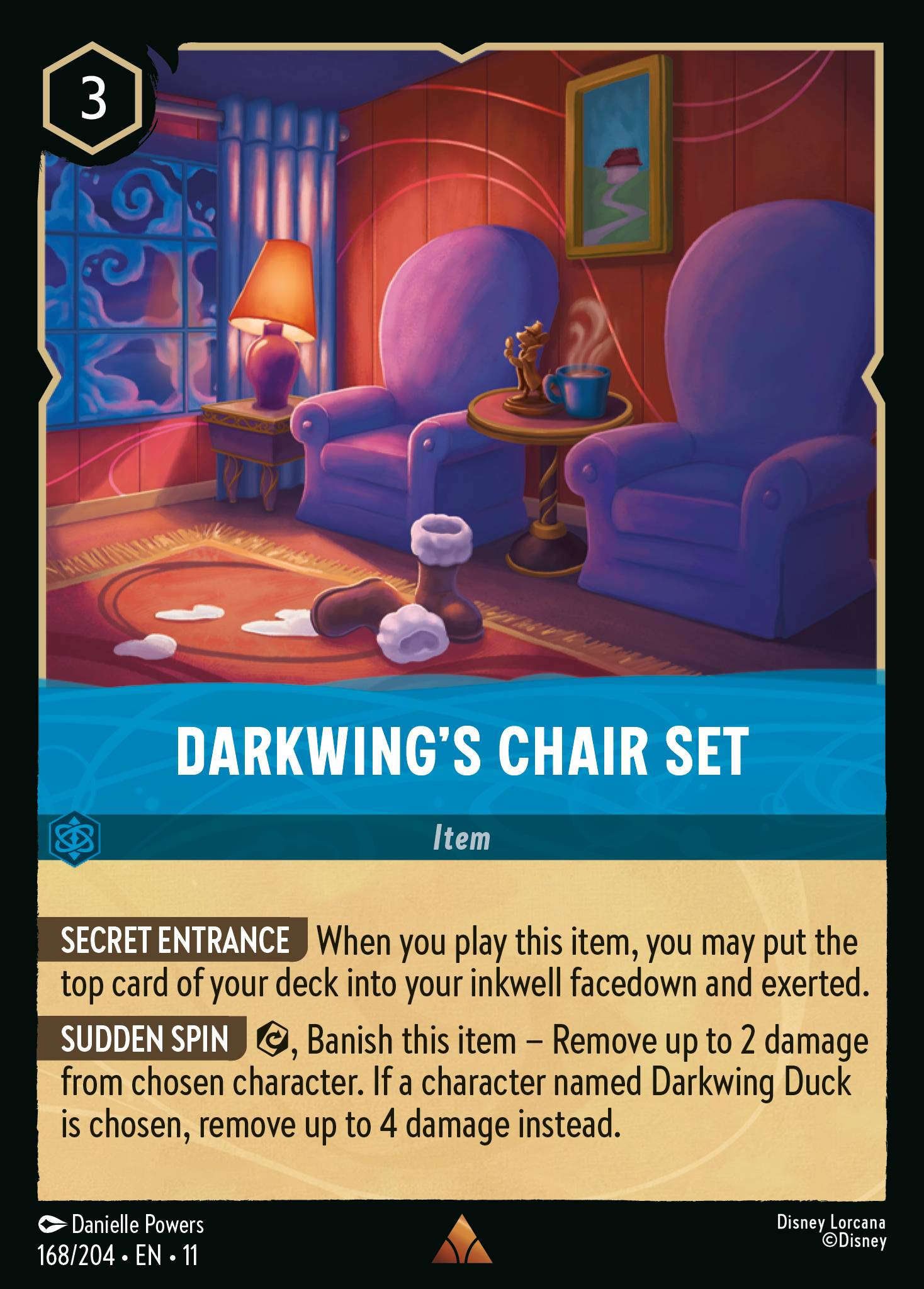Darkwing's Chair Set (168/204 - Winterspell)  Rare