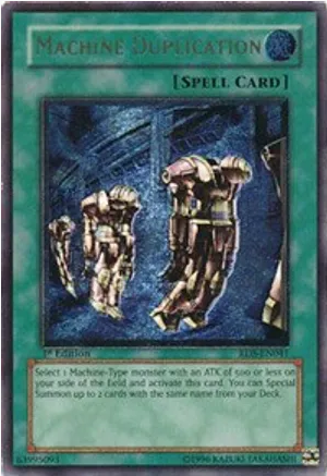 Machine Duplication (UTR) (RDS-EN041) Ultimate Rare 1st Edition Heavy Play