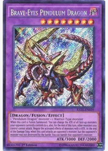 Brave-Eyes Pendulum Dragon  (RATE-EN039)