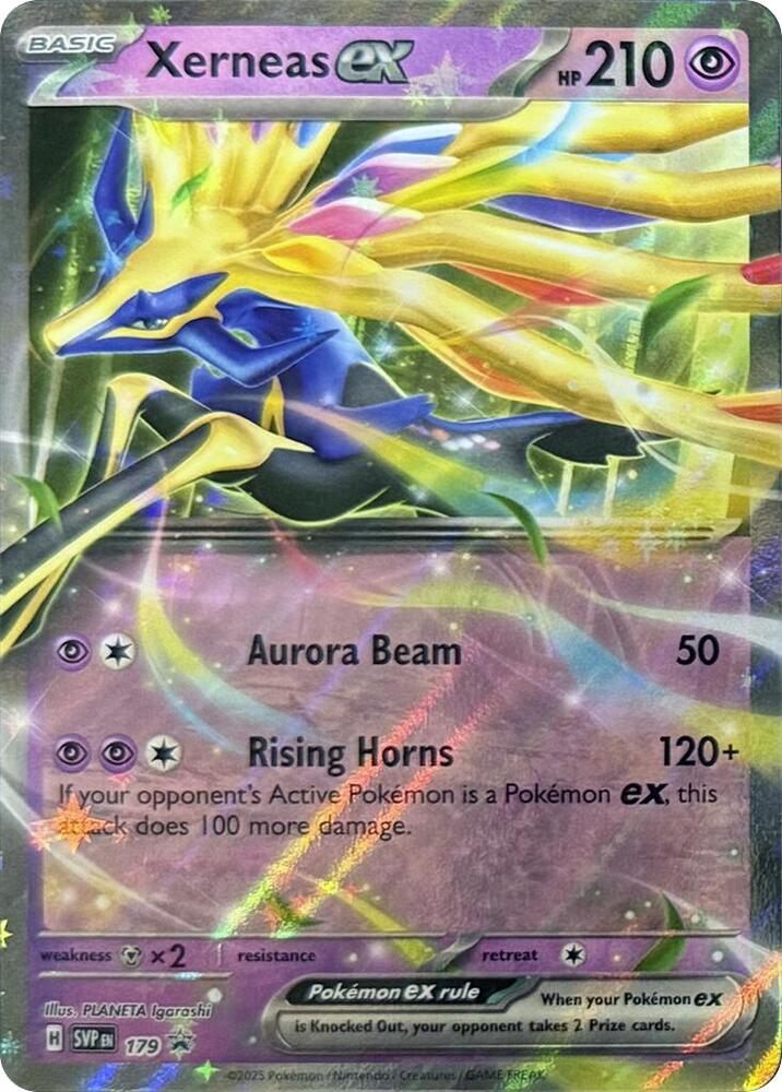 Xerneas ex - 179 - (SVP) Promo - Near Mint Holofoil