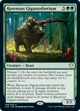 Ravenous Gigantotherium (C20-R)