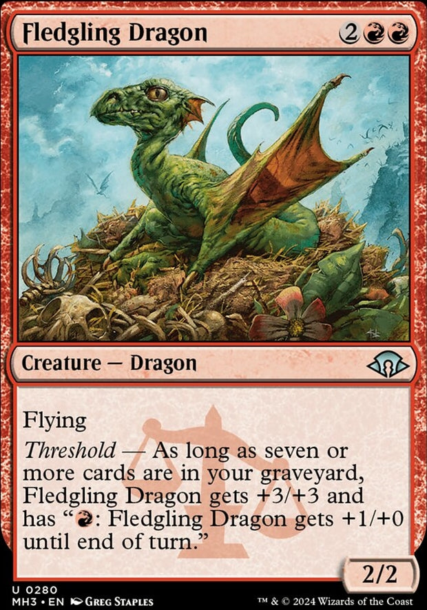 Fledgling Dragon [#0280] (MH3-U)
