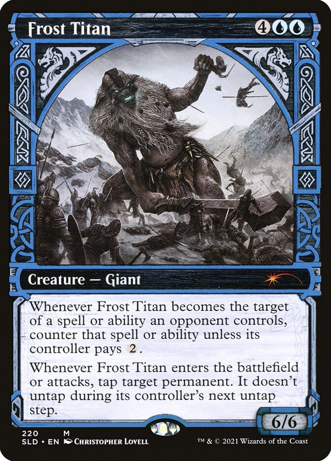 Frost Titan [#220] (SLD-M-FOIL) Light Play