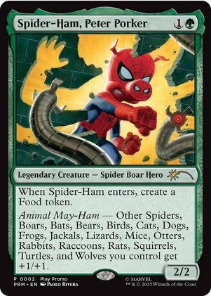 Spider-Ham, Peter Porker [ #0002 ] (PRM-R) Normal Near Mint