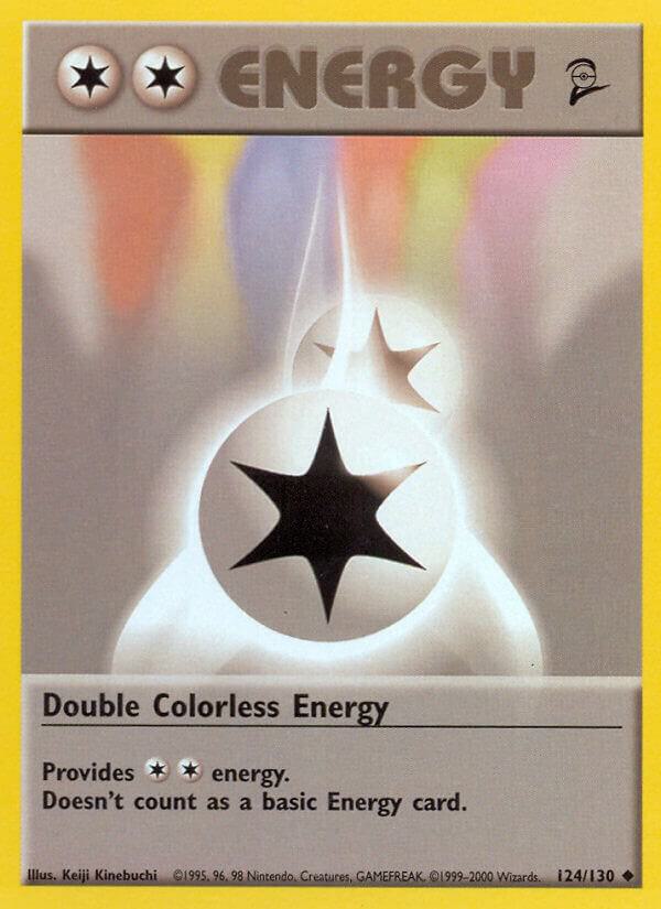 Double Colorless Energy - 124/130 (BS2) Uncommon - Light Played