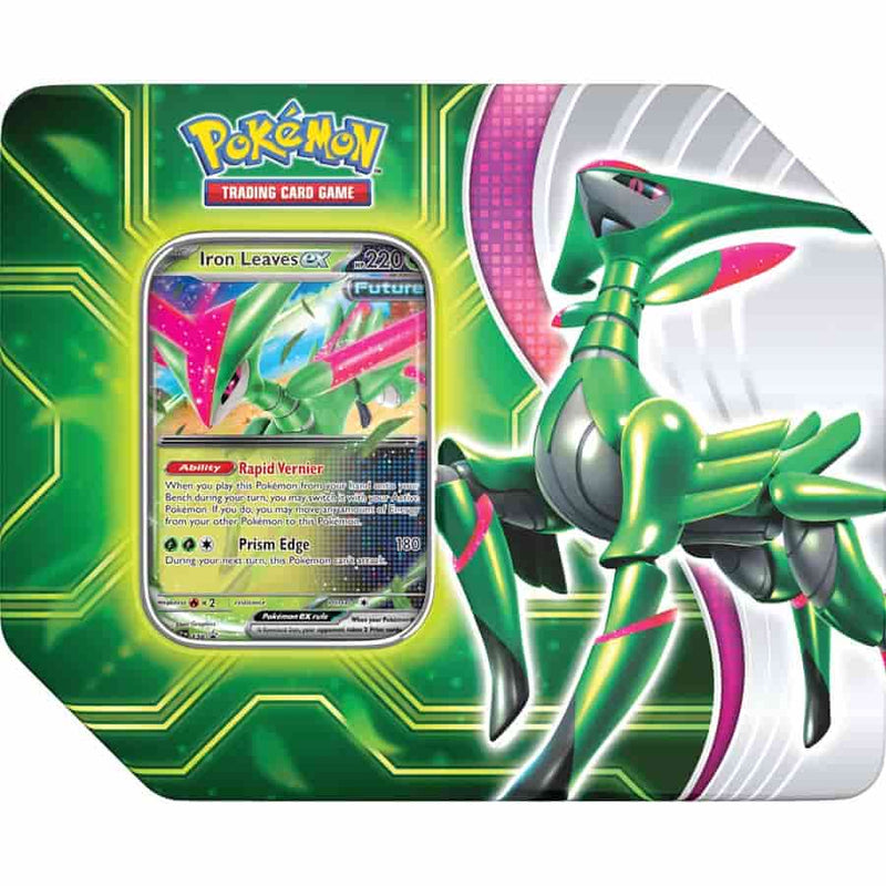 Pokemon TCG: Paradox Clash Tin - Iron Leaves ex