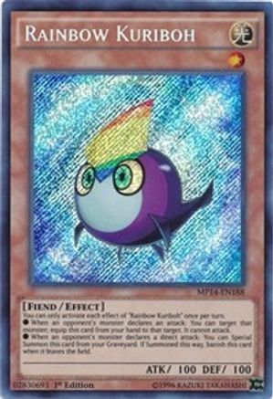 Rainbow Kuriboh - 2014 Mega-Tins Mega Pack (MP14) 1st Edition Secret Rare