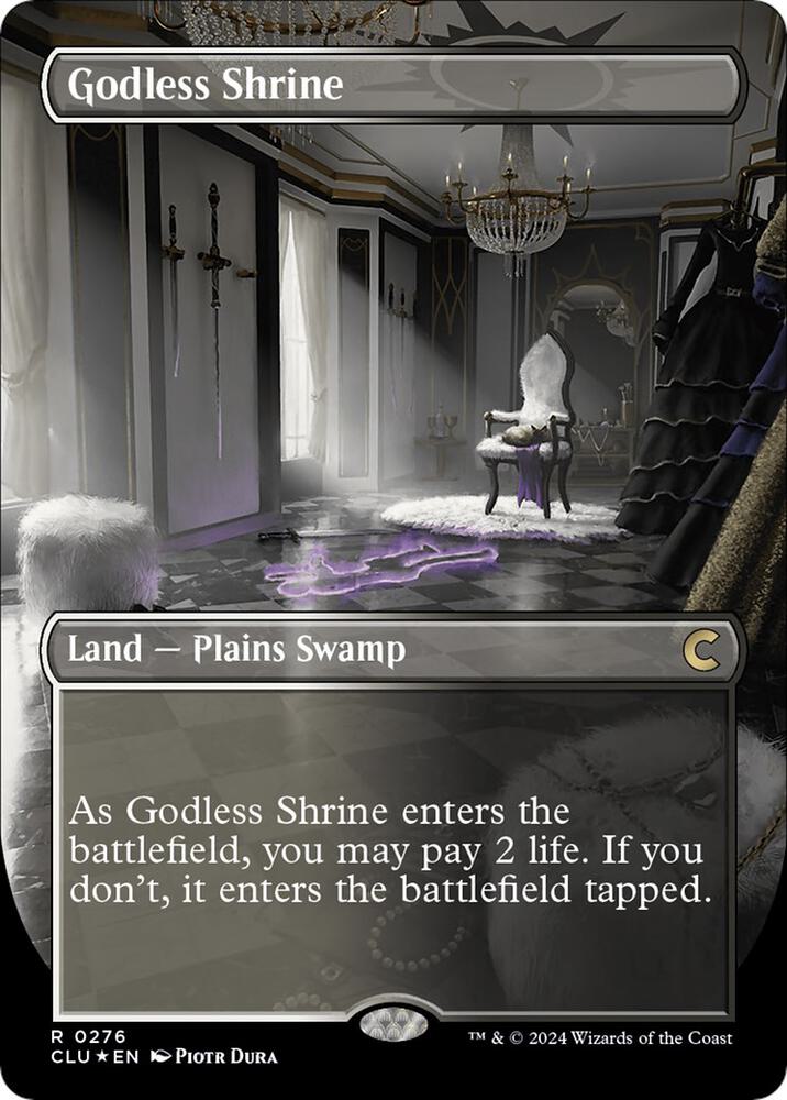 Godless Shrine [#0276] (CLU-R-FOIL)