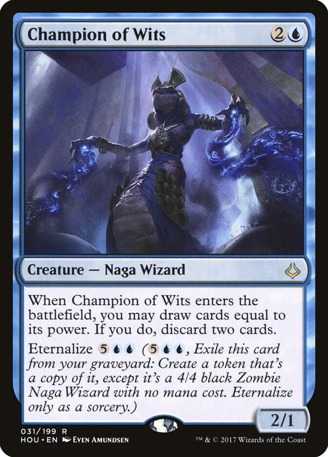 Champion of Wits (HOU-R-FOIL) Damaged