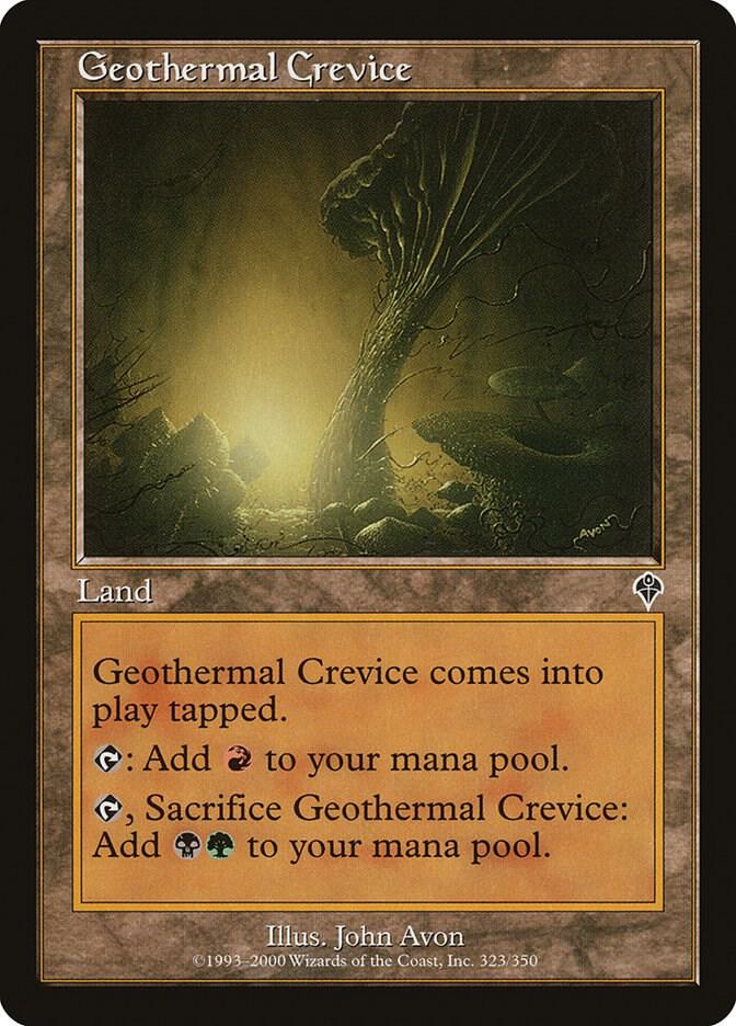 Geothermal Crevice (INV-C-FOIL) Light Play