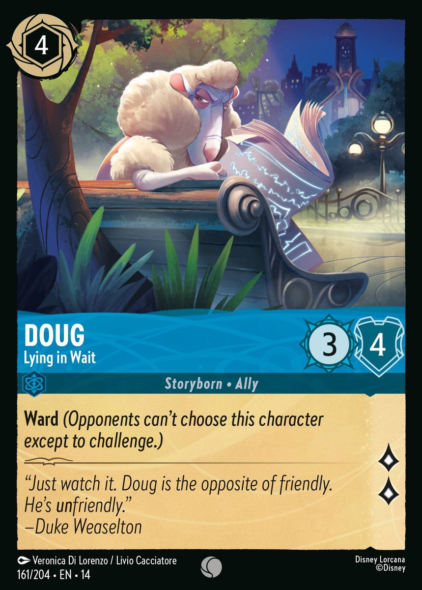 Doug - Lying in Wait (161/204 - Hyperia City) Common